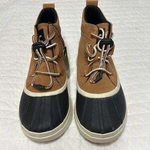 Sorel Women's Lace Up Boots - Black and Brown